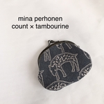 ミナペルホネンde手のひらがま口＊count ×tambourine