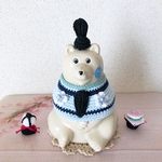再販③しろくま貯金箱 ひな祭り4点セット お内裏様