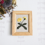 新作★刺繍ミニフレーム＊たんぽぽ🌼[受注]