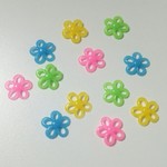 パステルカラーのお花