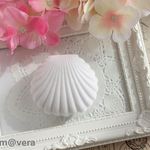 ♡再販×2♡ 【アクセサリーケース white】　シェル型　ギフトボックス
