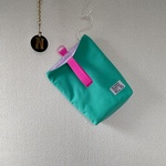 #再販☆エメラルド×蛍光ピンク　レッスンバッグ　上履き入れ