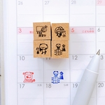  【選べる】お仕事スケジュールスタンプ☆