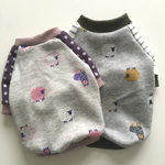 ひつじさんのトレーナー〈パープル×ドット〉