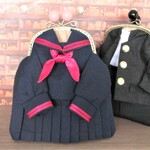 ミニチュアセーラー服スマホポシェット