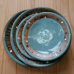 【reonn2003 様ご予約品】ヒスイ15㎝、20㎝皿各２枚