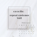 \  repeatcustomer SALE  /