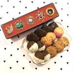 クッキー缶♡お菓子のミカタ♡ビジュー缶カデット