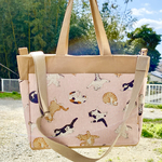おやすみ猫ちゃん　7ポッケ2wayバッグ