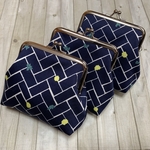 ＊SALE＊MUDDY WORKS【BRICKS】がま口ポーチ L