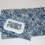 おしりふきポーチSET   Blue