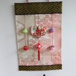 ミニチュア着物タペストリー