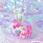 ロッキングホースネックレス(ゆにこ🦄ミント💚)