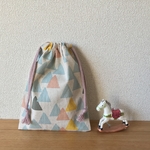 大きめのきんちゃく　さんかく