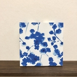 yukeeey様専用　ファブリックパネル　blueflower15cm 