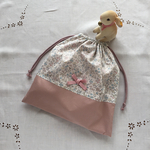 リバティ＊メドウテイルズ(Meadow Tails) お着替え袋 巾着