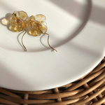 drop flower 《yellow》〜ピアス〜