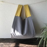【再販】バイカラーのエコバッグ