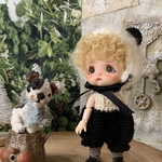 パンダロンパース＊stodoll用（5インチぐらい）