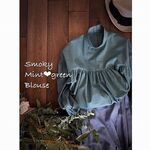 Smoky Mint♥green blouse
