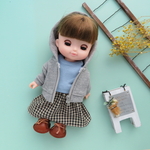 【３点セット】パーカーコーデ（グレースカート）メルちゃんソランちゃん