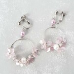 【SAKURA’19】桜のワイヤーフープイヤーアクセサリー