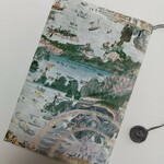 「ご予約品」単行本・文庫　リバティ　プリント使用　ブックカバー　*　ストーリー・アイランド  Story Island 