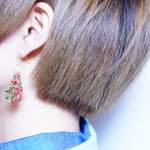 X'mas　＆　HAPPYNEWYEAR タッセル　イヤリング or　ピアス