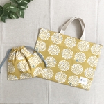 レッスンバッグ&コップ入れ袋＊2点セット