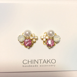 【再販2】pink✳︎bijou イヤリング