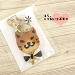 三匹の猫！パンケーキバックチャーム