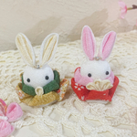 ＊コロンとぷっくりうさぎ雛＊長い耳A