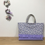 小花柄のレッスンバッグ