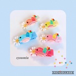 小鳥のお届け物 ♡ ヘアクリップ （ベビー&キッズ）