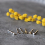 【sainome】ピアス（片耳用）真鍮タイプ