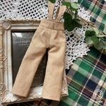 No.120 くすみベージュのサロペット