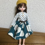 リカちゃんの洋服&ベレー帽