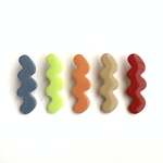 wavy hair clip ＜one color＞ くねくねヘアクリップ