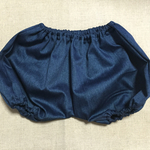 柔らかデニムのかぼちゃパンツ