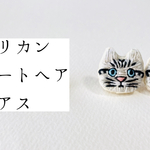 アメリカンショートヘアのピアス