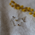 【sainome】ピアス（片耳用）silverタイプ