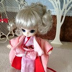 送料無料☆オビツ11ドール用お洋服　着物 11cm　ドール服