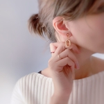 simple chain ピアス/イヤリング