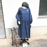 割烹着ワンピース