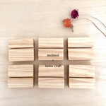 〈8個〉まとめ割*ウッドスタンド/5cm tamo craftコラボ