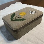 小物入れ たんぽぽとちょうちょ