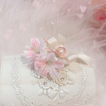 うさぎ♡花冠☆桜色ハートリボン☆
