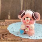 ヘッドホンベビたん羊毛フェルト