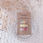 ベビー　ヘアクリップ　3p