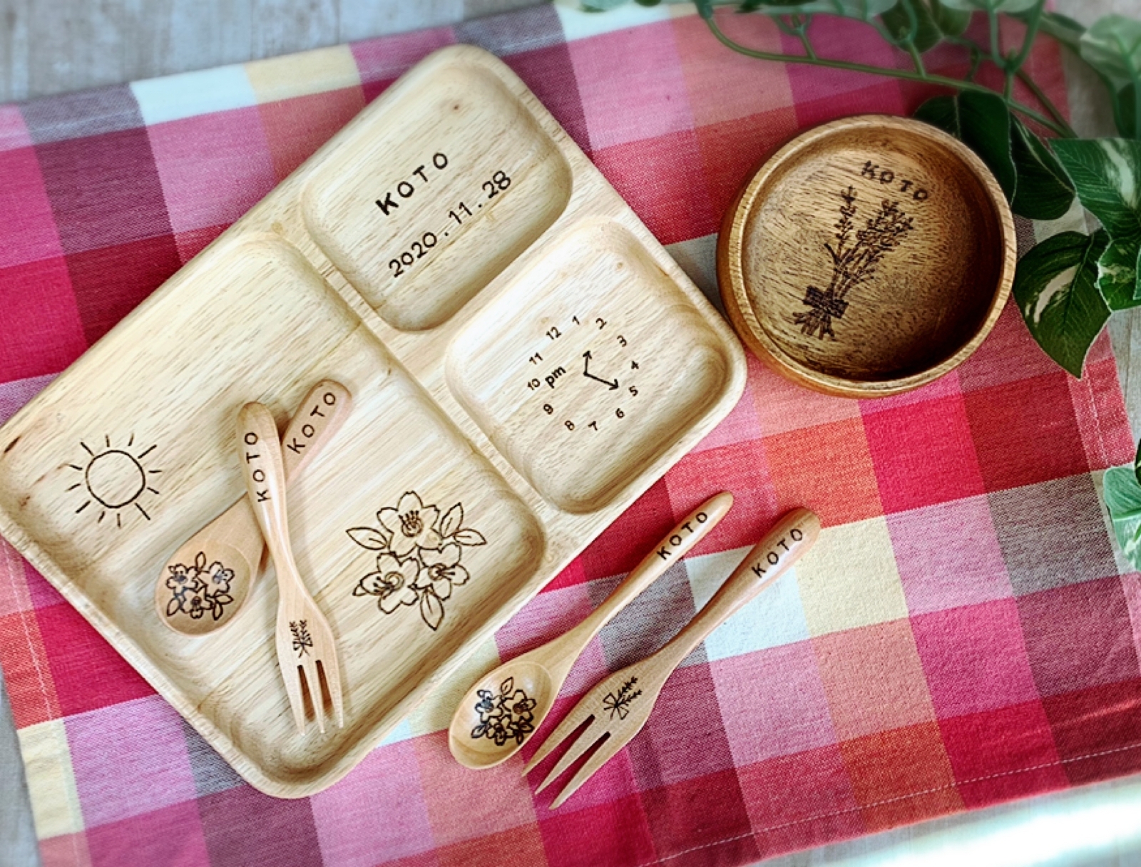 オーダー 世界にひとつだけのプレゼント♡ サラダボウル 家族でお揃い